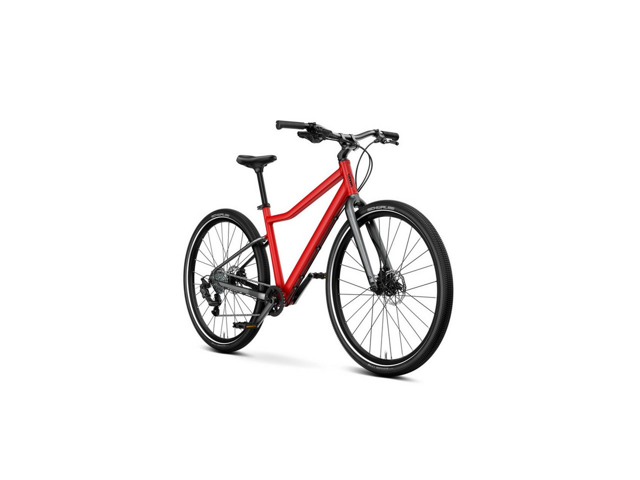 WOOM Jugendfahrrad EXPLORE 6 Jugendrad 26" red von WOOM