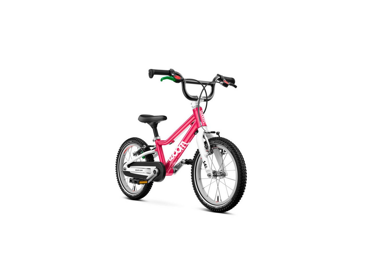 WOOM Kinderfahrrad GO 2 Kinderfahrrad 14" hot pink von WOOM