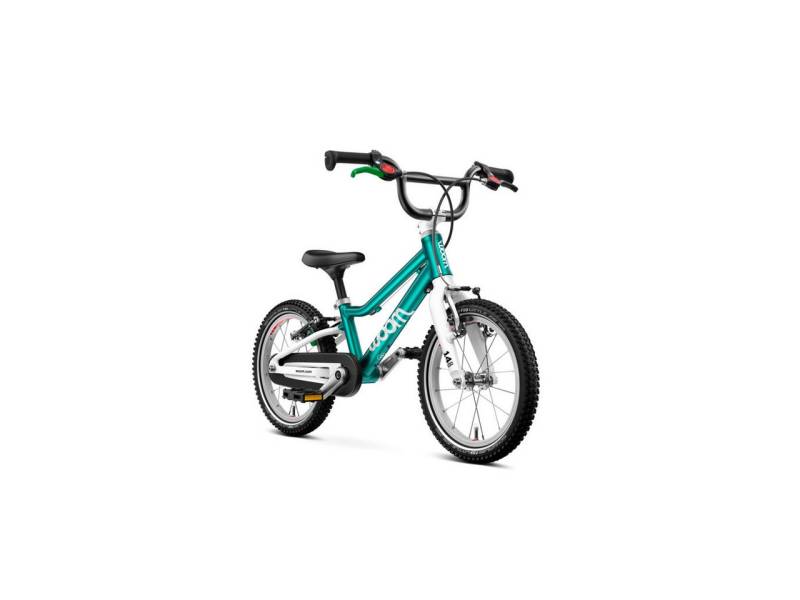 WOOM Kinderfahrrad GO 2 Kinderfahrrad 14" metallic turquoise WOOM Kinderfahrrad GO 2 Kinderfahrrad 14" metallic turquoise von WOOM