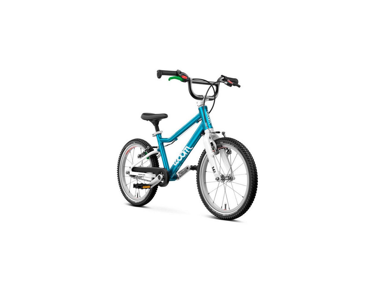 WOOM Kinderfahrrad GO 3 Automagic Kinderfahrrad 16" metallic blue von WOOM