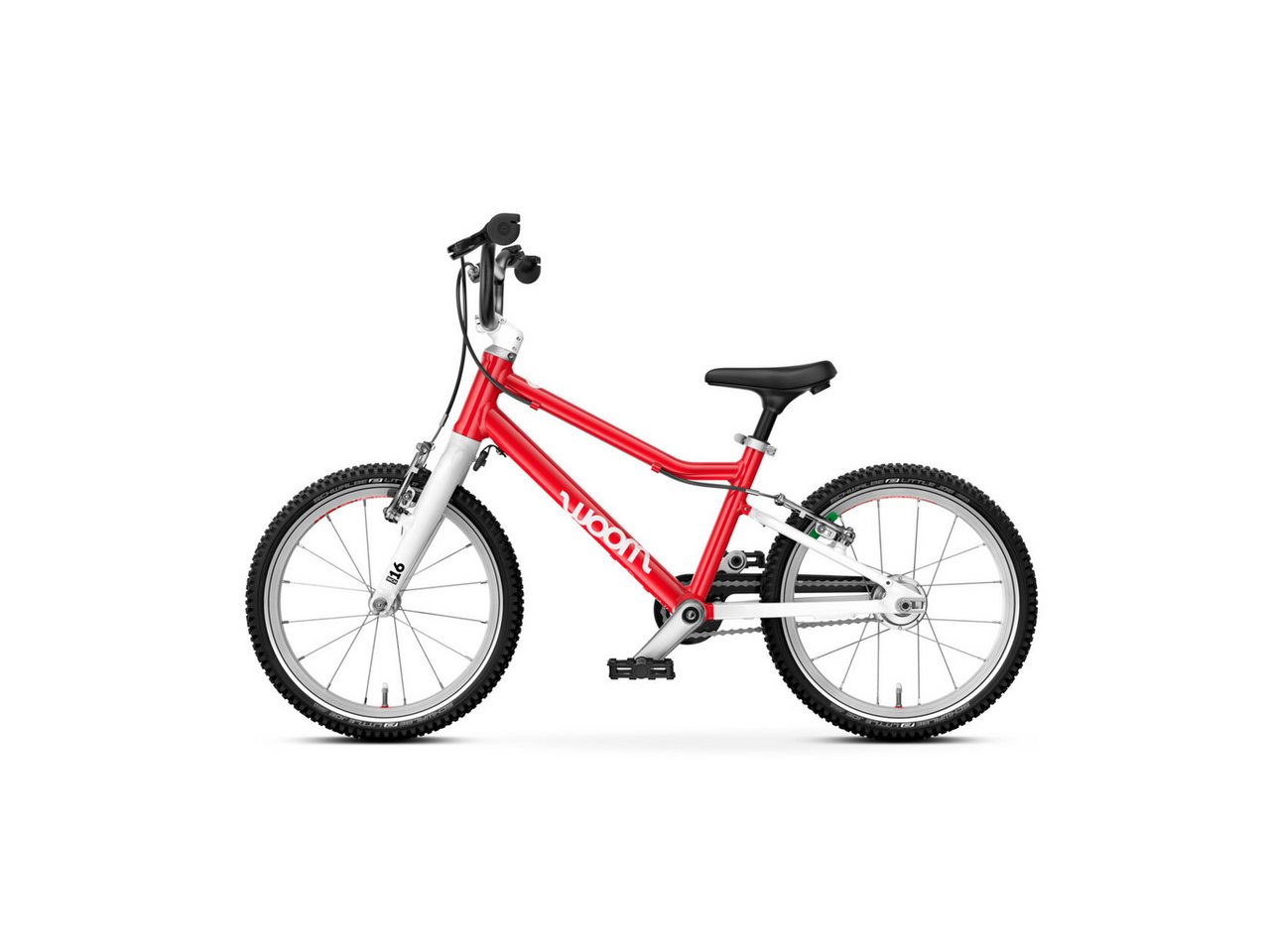 WOOM Kinderfahrrad GO 3 Automagic Kinderfahrrad 16" red von WOOM