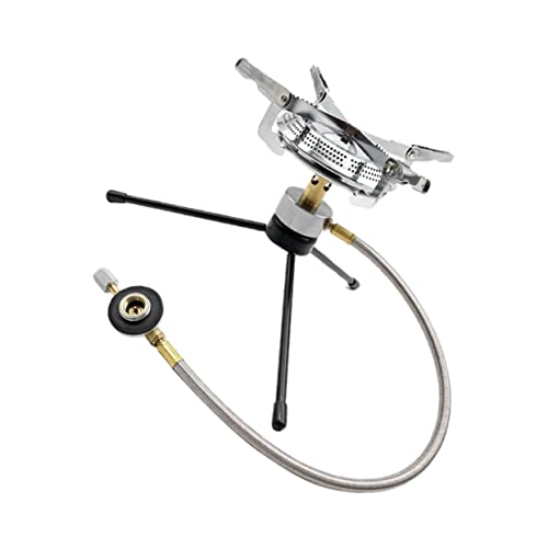 WOONEKY 1 Satz Camping Gas Stove Tragbarer Gaskocher mit Stabilem Dreibein Ständer für Outdoor Camping und Picknick Kompakt Leicht und Einfach zu Bedienen für Kochabenteuer Natur WOONEKY 1 Satz Camping Gas Stove Tragbarer Gaskocher mit Stabilem Dreibein Ständer für Outdoor Camping und Picknick Kompakt Leicht und Einfach zu Bedienen für Kochabenteuer Natur von WOONEKY