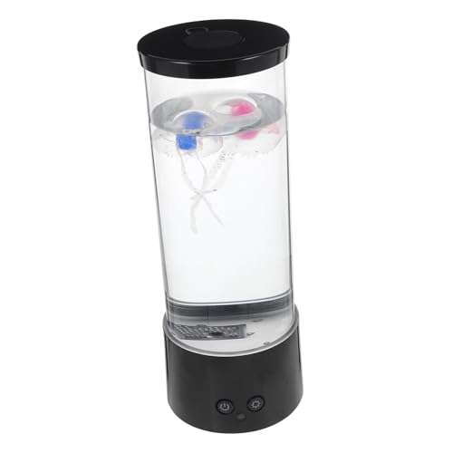 WOONEKY 1 Satz Fernbedienung Quallenlicht Nachttischlampe Atmosphäre Quallen Nachtlicht Turm Quallenlampe Kreative Nachttischlampe LED Quallen Tischlampe Zimmer Nachtlampe von WOONEKY