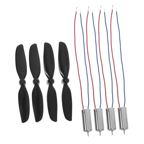 WOONEKY 1 Satz Hochgeschwindigkeits Motor mit Propeller Leichtgewichtiger und Effizienter Rc Motor für Modellflugzeuge Motoren Propeller Langlebige Kunststoffkonstruktion von WOONEKY