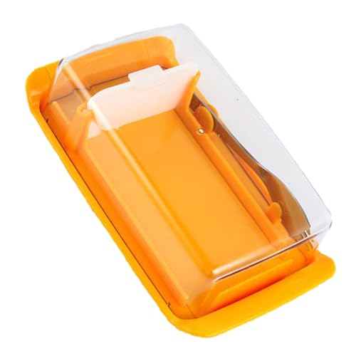 WOONEKY 1 Satz Kreative Butteraufbewahrungsbox mit Schneidefunktion Gelbe Kunststoffdose für Frische Butter für Haushalt und Küche Einfach zu Bedienen und Elegant im Design WOONEKY 1 Satz Kreative Butteraufbewahrungsbox mit Schneidefunktion Gelbe Kunststoffdose für Frische Butter für Haushalt und Küche Einfach zu Bedienen und Elegant im Design von WOONEKY