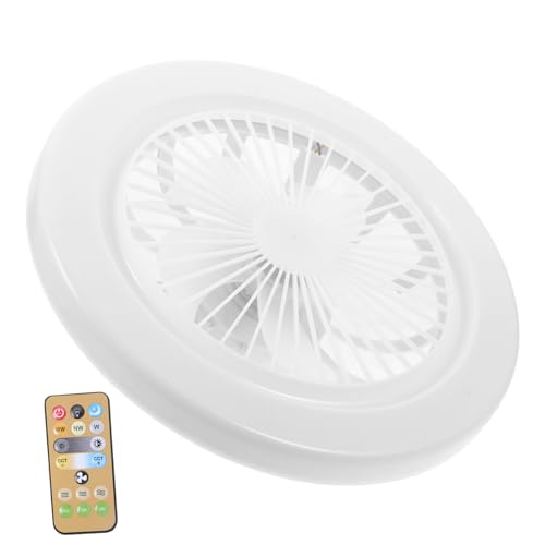 WOONEKY 1 Satz LED Deckenventilator mit Licht für Schlafzimmer Badezimmer Geschwindigkeitsstufen Fernbedienung WOONEKY 1 Satz LED Deckenventilator mit Licht für Schlafzimmer Badezimmer Geschwindigkeitsstufen Fernbedienung von WOONEKY