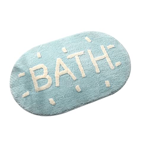 WOONEKY 1 Stück Badematte Rutsch Bodenteppich für Badezimmer und Eingangsbereich Blau Saugfähiger Umweltfreundlicher Bodenbelag mit Rutschfester Unterseite für Sichere Nutzung WOONEKY 1 Stück Badematte Rutsch Bodenteppich für Badezimmer und Eingangsbereich Blau Saugfähiger Umweltfreundlicher Bodenbelag mit Rutschfester Unterseite für Sichere Nutzung von WOONEKY
