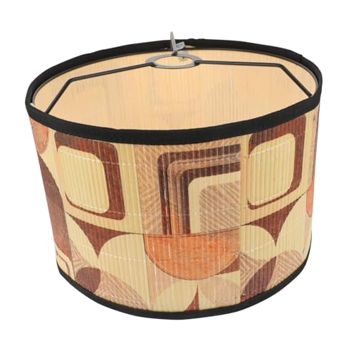 WOONEKY 1 Stück Decorativer Lampenschirm Stilvolles Design für Tisch und Deckenleuchten für Wohnzimmer und Schlafzimmer Hochwertiges Langlebiges Material Schützt Ihre Lampen und Sorgt für von WOONEKY