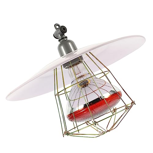 WOONEKY Wärmelampen-set Für Viehkäfige Wärmelampe Käfigsicher Reptilienkäfig-wärmewerkzeug Vieh-wärmelicht Zufällige Farbe von WOONEKY