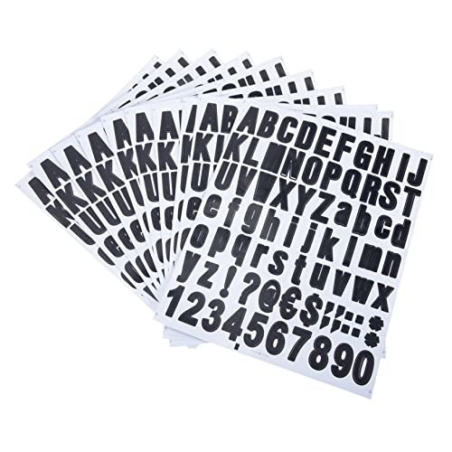 WOONEKY 10 Blatt Teiliges Selbstklebender PVC Adressnummern Aufkleber für Briefkasten Wetterfest Langlebig Vielseitig Verwendbar für Außenbereiche Wie Glas Bücher Notizbücher und Schilder WOONEKY 10 Blatt Teiliges Selbstklebender PVC Adressnummern Aufkleber für Briefkasten Wetterfest Langlebig Vielseitig Verwendbar für Außenbereiche Wie Glas Bücher Notizbücher und Schilder von WOONEKY