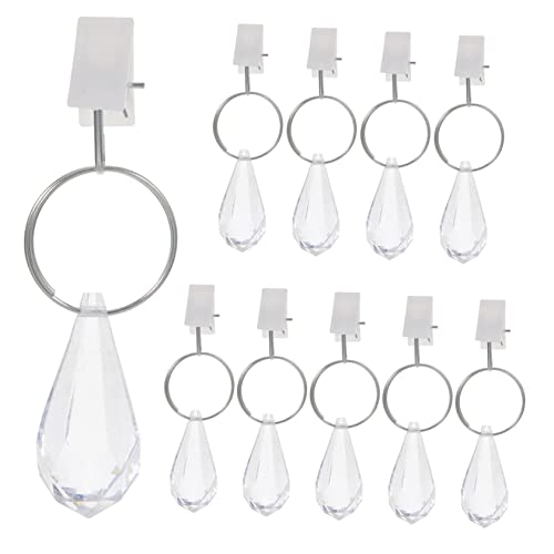WOONEKY 10 Stück Teiliges Gardinenbeschwerer Wasserfall Design Vorhanggewichte Clips für Duschvorhänge und Outdoor Vorhänge Einfache Befestigung Windfest Dekorativ und Funktional WOONEKY 10 Stück Teiliges Gardinenbeschwerer Wasserfall Design Vorhanggewichte Clips für Duschvorhänge und Outdoor Vorhänge Einfache Befestigung Windfest Dekorativ und Funktional von WOONEKY