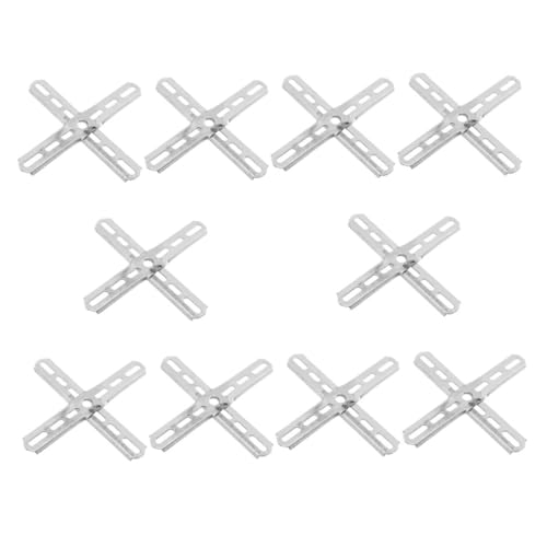WOONEKY 10 Stück Teiliges Metall Light Fixture Mounting Bracket für Deckenleuchten und Kronleuchter Robuste Montageplatte für Wand Deckenbefestigung Langlebig und Elegant von WOONEKY