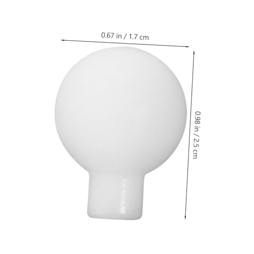 WOONEKY 100 Stück Teiliges Lampenschirme aus Abs Mattierte Kugelabdeckung Ø Ersatz für LED Lichterketten Installieren Dekorative Lampenabdeckung für Innen und Außenbeleuchtung WOONEKY 100 Stück Teiliges Lampenschirme aus Abs Mattierte Kugelabdeckung Ø Ersatz für LED Lichterketten Installieren Dekorative Lampenabdeckung für Innen und Außenbeleuchtung von WOONEKY