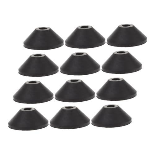WOONEKY 12 Stück Teiliges Schwarze Konische Gummi Dichtungsringe für Toilettentank Reparatur Langlebige Wasserdichte Dichtungsscheiben für Wc Schrauben aus Robustem Gummi für Sicheren WOONEKY 12 Stück Teiliges Schwarze Konische Gummi Dichtungsringe für Toilettentank Reparatur Langlebige Wasserdichte Dichtungsscheiben für Wc Schrauben aus Robustem Gummi für Sicheren von WOONEKY