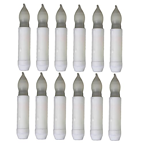 WOONEKY 12stücke Taper Kerzen Flammenlose Elektronische Kerzen Für Fensterdekoration Hochzeit Und Festlichkeiten Sicher Und Mit Timer-funktion WOONEKY 12stücke Taper Kerzen Flammenlose Elektronische Kerzen Für Fensterdekoration Hochzeit Und Festlichkeiten Sicher Und Mit Timer-funktion von WOONEKY