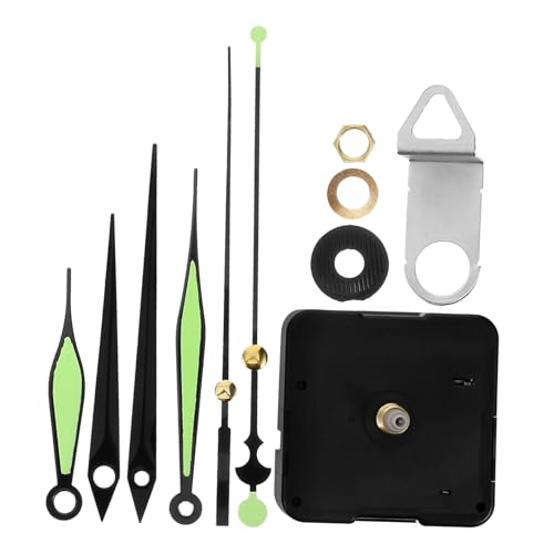 WOONEKY DIY-uhrenbausatz Mit Uhrwerk-austauschmechanismus Bestehend Aus Kunststoff Und Metall Für Reparatur Und Ersetzen Von Uhren Geeignet Für Wanduhren Und Basteluhren von WOONEKY