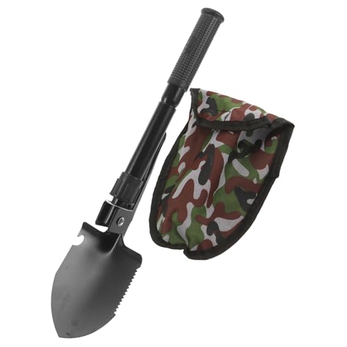 WOONEKY 1Satz Metall Sandschaufel für Erkennung Langlebiges Metallwerkzeug für Gartenarbeit Camping Landschaftsbau mit Ergonomischem Griff für Metalldetektoren und Schatzsuche von WOONEKY