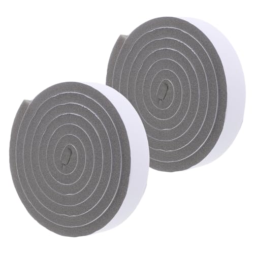 WOONEKY 2 Rollen Selbstklebende Schaumstoff Tür und Fensterdichtung Zugluftstopper Schalldämmend Isolierend für Zuhause und Büro WOONEKY 2 Rollen Selbstklebende Schaumstoff Tür und Fensterdichtung Zugluftstopper Schalldämmend Isolierend für Zuhause und Büro von WOONEKY