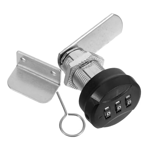 WOONEKY 2 Sätze Zinklegierung Codeschloss Mechanisches Zahlenschloss für Aktenschränke Briefkästen Werkzeugkisten Einfach Batteriefrei Langlebig für Datenschutz und WOONEKY 2 Sätze Zinklegierung Codeschloss Mechanisches Zahlenschloss für Aktenschränke Briefkästen Werkzeugkisten Einfach Batteriefrei Langlebig für Datenschutz und von WOONEKY