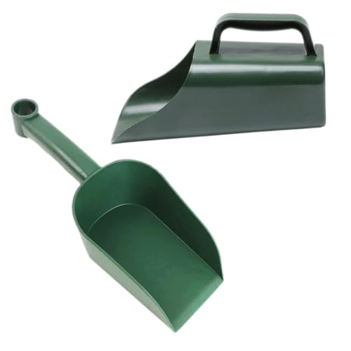 WOONEKY 2 Stck Teiliges Kunststoff Gartenschaufel Blumenerdeschaufel Multifunktionale Handwerkzeuge zum Graben und Transportieren von Erde für Sukkulenten und Blumenpflanzen von WOONEKY