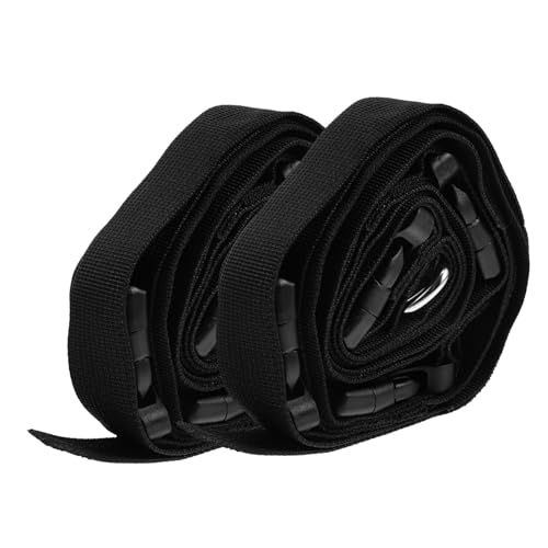 WOONEKY 2 Stck Verstellbarer Wand Aufbewahrungsgurt für Campingstühle und Zubehör Robustes Praktisches Lagerband zur Garage und Outdoor Nutzung Einfache Montage Vielseitig Einsetzbar von WOONEKY