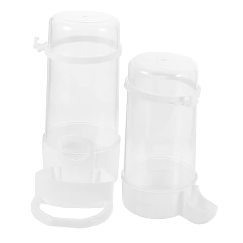 WOONEKY 2 Stück Automatischer Futterspender und Wasserspender für Wellensittiche Großer Fassungsvermögen Langlebig Einfach zu Reinigen Vielseitig für Trockenfutter und Wasser Geeignet als WOONEKY 2 Stück Automatischer Futterspender und Wasserspender für Wellensittiche Großer Fassungsvermögen Langlebig Einfach zu Reinigen Vielseitig für Trockenfutter und Wasser Geeignet als von WOONEKY