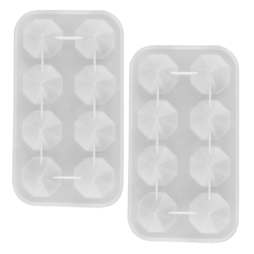 WOONEKY 2 Stück Facettierte Geometrische Silikonformen für Resin Gießen Wiederverwendbare Epoxidharzmoulds Transparent Langlebig Einfaches Entformen für DIY Schmuck und Wohnraumdekoration WOONEKY 2 Stück Facettierte Geometrische Silikonformen für Resin Gießen Wiederverwendbare Epoxidharzmoulds Transparent Langlebig Einfaches Entformen für DIY Schmuck und Wohnraumdekoration von WOONEKY