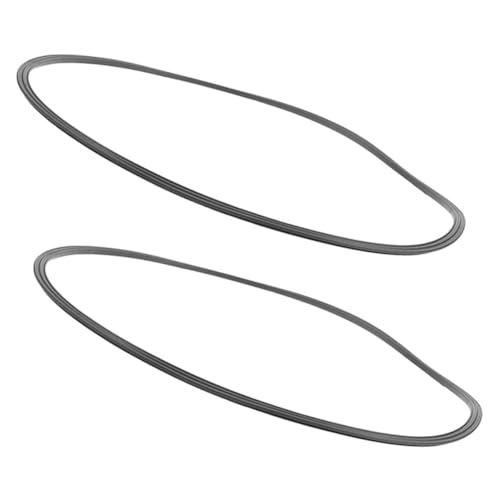 WOONEKY 2 Stück Gummi Barhocker Beinschutzring Rutschfester Bodenschoner Für Barstühle 41,5cm Schwarz Langlebig Und Altersbeständig Für Küchenhocker Und Thekenhocker von WOONEKY