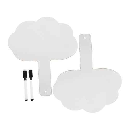 WOONEKY 2 Stück Handheld Whiteboard Tragbare Wiederverwendbare Tafel für Schüler und Lehrer Leicht Abwischbar für Unterricht Marker und Zubehör WOONEKY 2 Stück Handheld Whiteboard Tragbare Wiederverwendbare Tafel für Schüler und Lehrer Leicht Abwischbar für Unterricht Marker und Zubehör von WOONEKY