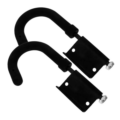 WOONEKY 2 Stück Leiterhaken Heavy Duty aus Edelstahl und Gummi Rutschfeste Dach Garagenwandbefestigung Stabile Verlängerungsleiterhalterung für Sichere Leiterfixierung Außen und Innen WOONEKY 2 Stück Leiterhaken Heavy Duty aus Edelstahl und Gummi Rutschfeste Dach Garagenwandbefestigung Stabile Verlängerungsleiterhalterung für Sichere Leiterfixierung Außen und Innen von WOONEKY