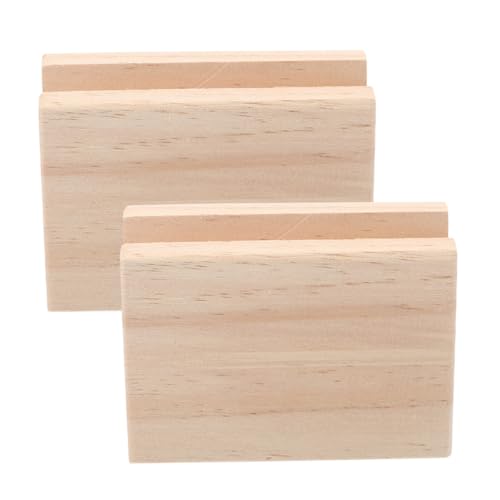 WOONEKY 2stücke Möbelerhöhung Aus Holz Für Bett Sofa Stuhl Tisch Schrank Waschmaschine Kühlschrank Mit Guter Stabilität Und Schutz Vor Kratzern Langlebig Und Praktisch Für Täglichen Gebrau von WOONEKY