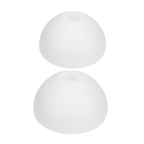 WOONEKY 2 Stück Mushroom Lampenschirme Robustem Kunststoff Ersatz Lampenschirme für Pendelleuchten Wandleuchten Kronleuchter und Tischlampen Design für Vielfältige Lampenstile von WOONEKY