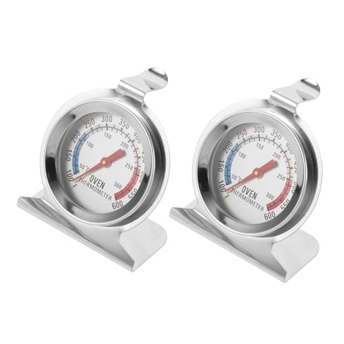 WOONEKY 2 Stück Ofenthermometer Hochtemperaturbeständig Präzise Temperaturmessung für Backofen Grill und Bbq Multifunktional und Tragbar für Gesunde Zubereitung WOONEKY 2 Stück Ofenthermometer Hochtemperaturbeständig Präzise Temperaturmessung für Backofen Grill und Bbq Multifunktional und Tragbar für Gesunde Zubereitung von WOONEKY