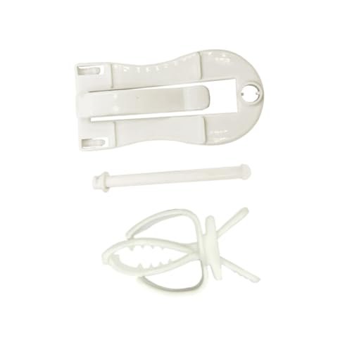 WOONEKY 2 Stück Praktischer Papageien Gemüseclip und Tintenfischknochenhalter Langlebiger Vogelkäfig Fixierclip Installieren Multifunktional für Vogelfutter und Zubehör von WOONEKY