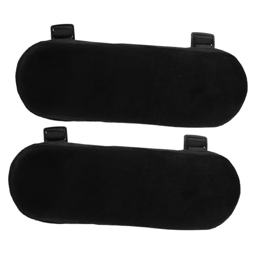 WOONEKY 2 Stück Teiliges Armlehnenpolster für Bürostühle Ergonomisches Armstützpad für Schreibtisch und Gaming Stühle Komfortable und Langlebige Armlehnenauflage für Optimalen von WOONEKY