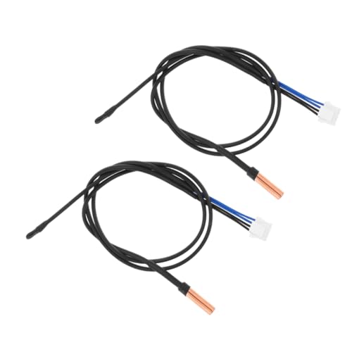 WOONEKY 2 Stück Temperaturfühler für Klimaanlagen Präziser Ntc Thermistor Sensor Kompatibel mit Panasonic Robuste Epoxidbeschichtung für Hvac Temperaturüberwachung WOONEKY 2 Stück Temperaturfühler für Klimaanlagen Präziser Ntc Thermistor Sensor Kompatibel mit Panasonic Robuste Epoxidbeschichtung für Hvac Temperaturüberwachung von WOONEKY