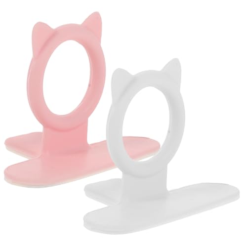 WOONEKY 2stücke Toilettendeckelheber Dekorativer Wc-sitz Lifters Mit Kreativem Design Selbstklebender Toilettendeckel Liftgriff Für Zuhause Und Büro Einfach Zu Installieren Hygienisch Und Praktisch von WOONEKY