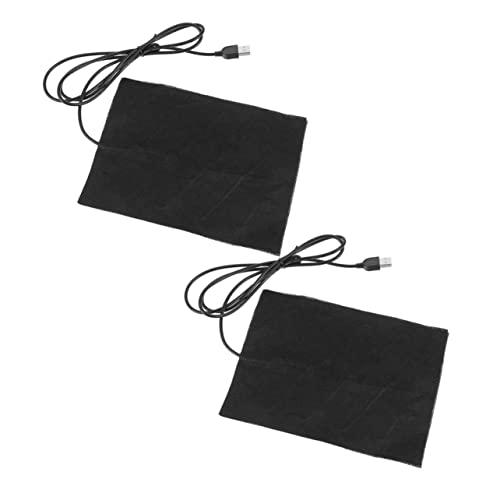 WOONEKY 2 Stück USB Epoxidharz Heizmatte Schnelles Trocknen Temperaturkontrollierte Resin Matte für DIY Schmuck Gießen Praktische Wärmeunterlage für Epoxidharz Kunst und Modellbau von WOONEKY