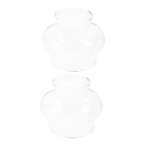 WOONEKY 2 Stück Vintage Öllampen Lampenschirme Winddichte Petroleumlampe mit Design für Outdoor Nutzung Ersatz für Beschädigte oder Alte Lampenschirme WOONEKY 2 Stück Vintage Öllampen Lampenschirme Winddichte Petroleumlampe mit Design für Outdoor Nutzung Ersatz für Beschädigte oder Alte Lampenschirme von WOONEKY