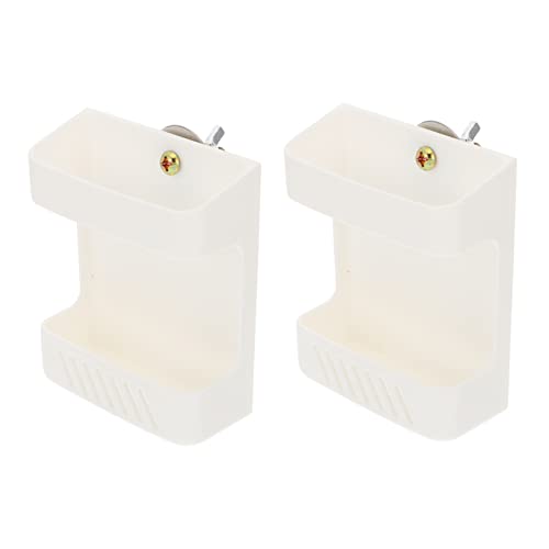 WOONEKY 2 Stück Vogel Futterhalter Hängend Gemüse und Obst Futterstation für Papageien Käfig Futterwerkzeug Langlebig Praktisch Einfach zu Reinigen Montieren WOONEKY 2 Stück Vogel Futterhalter Hängend Gemüse und Obst Futterstation für Papageien Käfig Futterwerkzeug Langlebig Praktisch Einfach zu Reinigen Montieren von WOONEKY