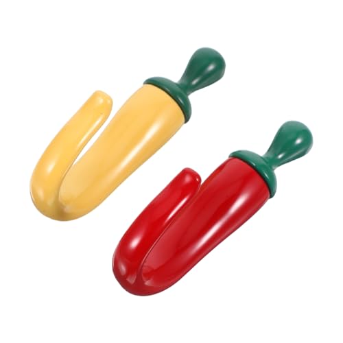 WOONEKY 2 Stück Wandhaken Metall Chili-design Stabile Schlüssel Mantelhänger Dekorative Küchen Fluraufbewahrung Vielseitig für Eingangsbereich und Badezimmer Platzsparend und Langlebig WOONEKY 2 Stück Wandhaken Metall Chili-design Stabile Schlüssel Mantelhänger Dekorative Küchen Fluraufbewahrung Vielseitig für Eingangsbereich und Badezimmer Platzsparend und Langlebig von WOONEKY