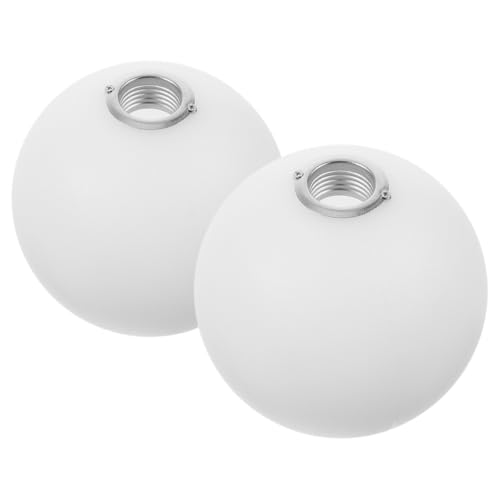 WOONEKY 2-teiliger Kugellampenschirm: G9-Acryl-Kugellampenschirm als Ersatz – Runde Kugel-Lichtabdeckung für Tischlampen – Weicher Diffusor für die Beleuchtung zu Hause WOONEKY 2-teiliger Kugellampenschirm: G9-Acryl-Kugellampenschirm als Ersatz – Runde Kugel-Lichtabdeckung für Tischlampen – Weicher Diffusor für die Beleuchtung zu Hause von WOONEKY