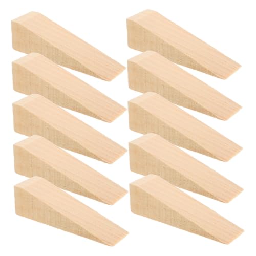 WOONEKY 20 Stück Holz Türstopper Keile Rutschfest Langlebig Stabiler Holzkeil für Türen Wohnräumen und Hotels Installieren für Diy Projekte WOONEKY 20 Stück Holz Türstopper Keile Rutschfest Langlebig Stabiler Holzkeil für Türen Wohnräumen und Hotels Installieren für Diy Projekte von WOONEKY