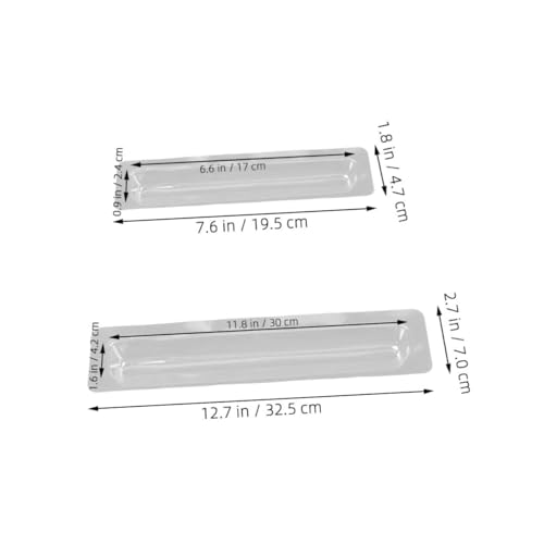 WOONEKY 20 Stück Teile Zeiger Schaden Uhr – Wand Leicht Kollision Kunststoff Crafts Protector Für Abdeckung Schutz Squeeze Office Re Quarz Dekor Installation PVC Verhindert Klare WOONEKY 20 Stück Teile Zeiger Schaden Uhr – Wand Leicht Kollision Kunststoff Crafts Protector Für Abdeckung Schutz Squeeze Office Re Quarz Dekor Installation PVC Verhindert Klare von WOONEKY