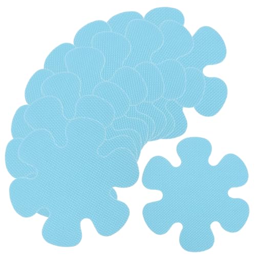 WOONEKY 20 Stück Teiliges Badewannen Aufkleber in Blumenform rutschfeste Dekoration für Bad Dusche Treppen und Küche Selbstklebend Langlebiger Rutsch Schutz Hellblau WOONEKY 20 Stück Teiliges Badewannen Aufkleber in Blumenform rutschfeste Dekoration für Bad Dusche Treppen und Küche Selbstklebend Langlebiger Rutsch Schutz Hellblau von WOONEKY