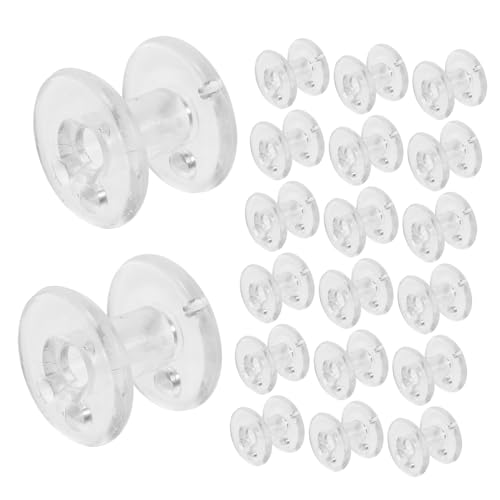 WOONEKY 20 Stück Teiliges Jalousien Zubehör Kunststoff Schnurrolle Transparent Faltenrollo Halterung für Innenfenster Langlebig Platzsparend Einfache Montage Geeignet für Kleine WOONEKY 20 Stück Teiliges Jalousien Zubehör Kunststoff Schnurrolle Transparent Faltenrollo Halterung für Innenfenster Langlebig Platzsparend Einfache Montage Geeignet für Kleine von WOONEKY