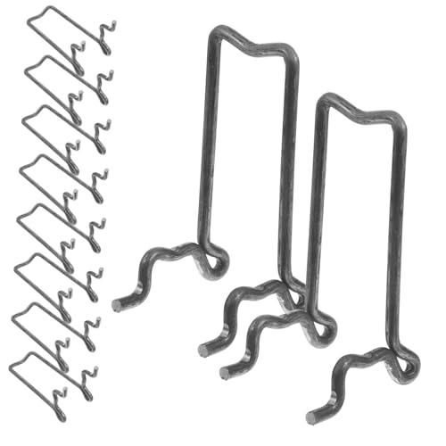 WOONEKY 20 Stück Teiliges Metallstahlbewehrungsstützen Dicke Hohe Rebar Spacer Stühle Robustes Stahlstützsystem für Betonbewehrung Vielseitig Einsetzbar Baustellen Langlebig und Belastbar von WOONEKY