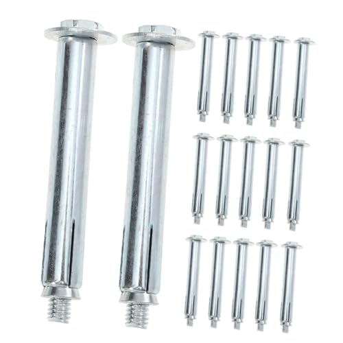 WOONEKY 20 Stück Teiliges Schwere Expansionsbolzen aus Eisen Robuste Ziegelanker für Einfahrt und Stein Einfach zu Montierende Bodensicherungsschrauben Langlebige Befestigungslösung für WOONEKY 20 Stück Teiliges Schwere Expansionsbolzen aus Eisen Robuste Ziegelanker für Einfahrt und Stein Einfach zu Montierende Bodensicherungsschrauben Langlebige Befestigungslösung für von WOONEKY
