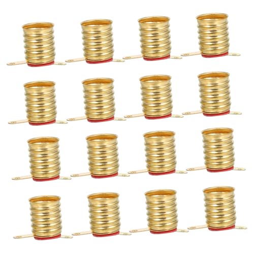 WOONEKY 20Stücke Mini Lampenfassung mit Schraubsockel für Physik Experimente Einfache Verkabelung für Schülerprojekte Vielseitig Einsetzbar Laboren von WOONEKY