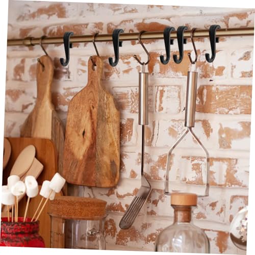 WOONEKY 24 Stück S haken aus Robustem Kunststoff S förmige Aufhängehaken für Rohre bis Vielseitig Einsetzbar für Küche Bad und Innenräume Einfache Organisation von Handtüchern Kleidung WOONEKY 24 Stück S haken aus Robustem Kunststoff S förmige Aufhängehaken für Rohre bis Vielseitig Einsetzbar für Küche Bad und Innenräume Einfache Organisation von Handtüchern Kleidung von WOONEKY